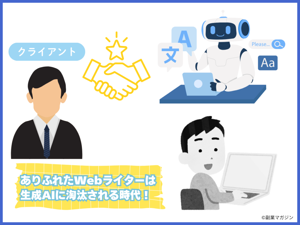 AIに発注するクライアント